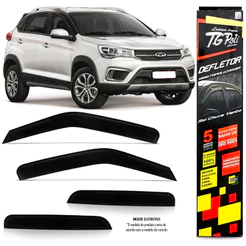 Calha Chuva Defletor TG Poli Chery Tiggo 2 - 4 Portas