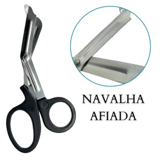 Tesoura ponta Romba para resgate aph corte de tecido varias quantidades