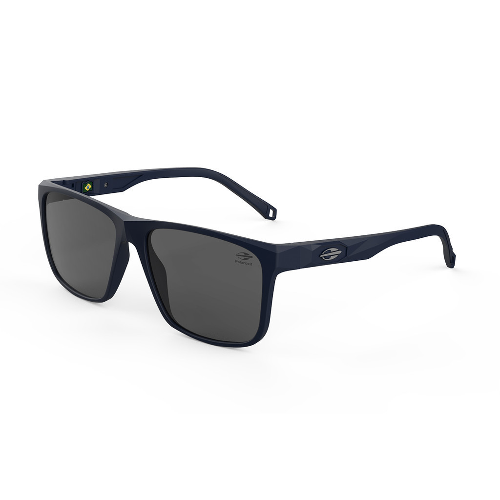 Óculos Solar Mormaii Tokyo M0115k3303 Azul Fosco Lente Polarizada Cinza cat1
