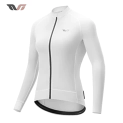 ROCKBROS Roupas De Ciclismo Feminino De Jersey De Manga Comprida Respirável Profissional De Secagem Rápida