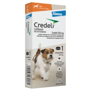 Antipulgas Cães 5,5 a 11 kg Credeli 225mg 1 Comprimido em Oferta na Shopee