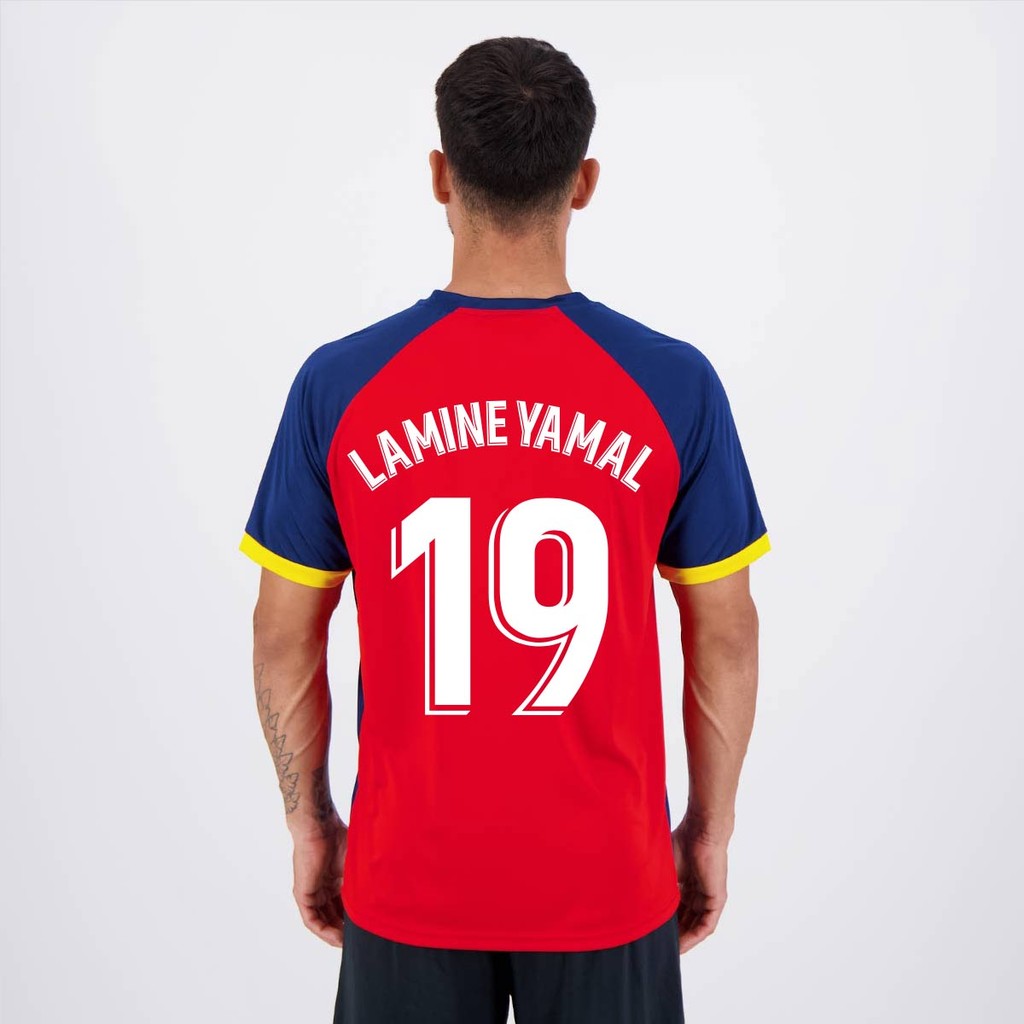 Camisa Barcelona Yamal 19 Culés Listrada