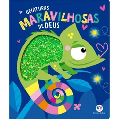 Livro Toque e sinta Criaturas maravilhosas de Deus