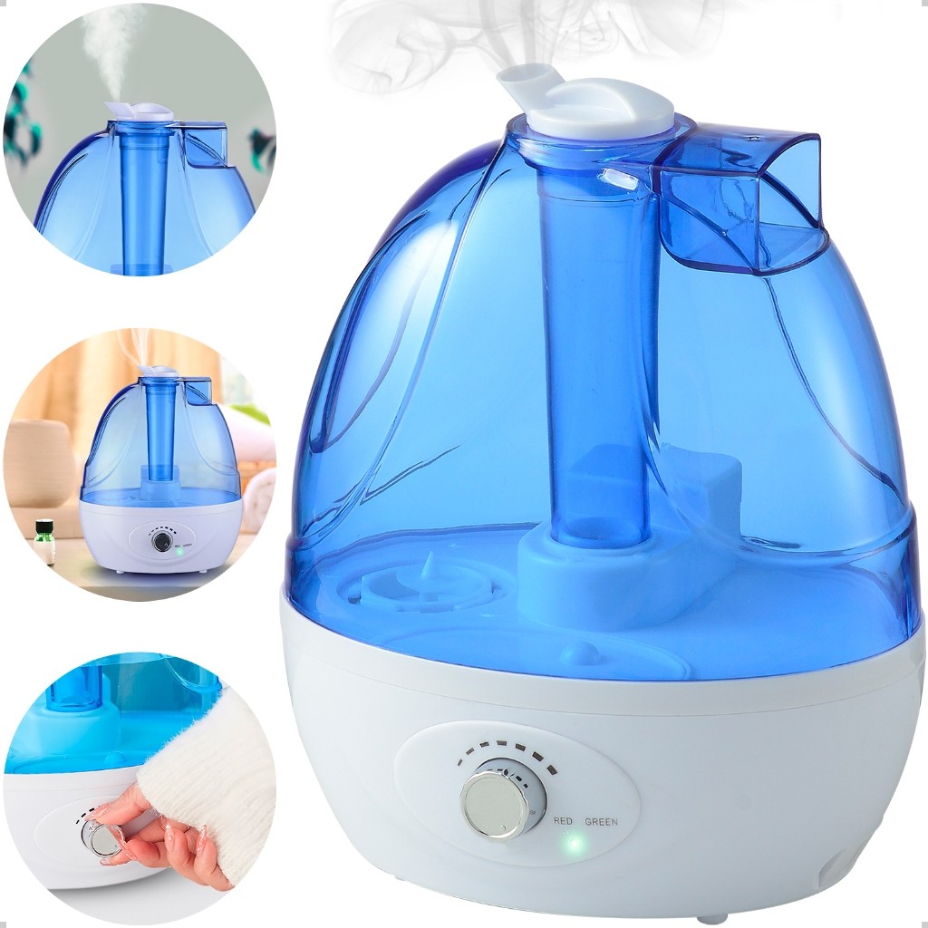 Umidificador De Ar Ultrassônico Saida  Vapor 2,5 Litros Bivolt 25W