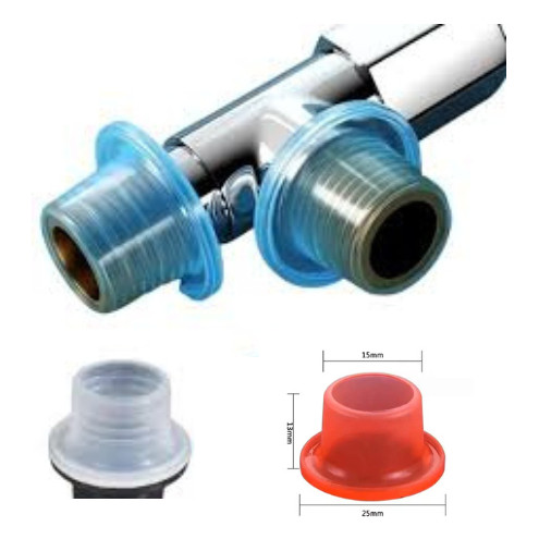 Veda Rosca Silicone Veda Junta Selador Borracha Serve 1/2 ou 3/4 com 5/10/20 peças