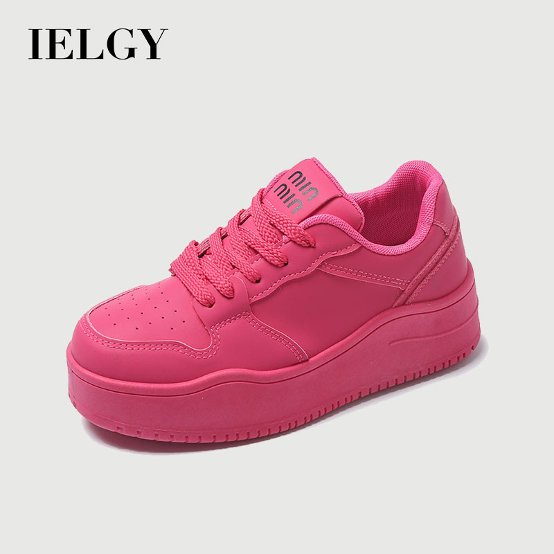 IELGY Tênis Feminino Estilo Coreano all-match casual Com Sola Grossa Da Moda - Women Shoes