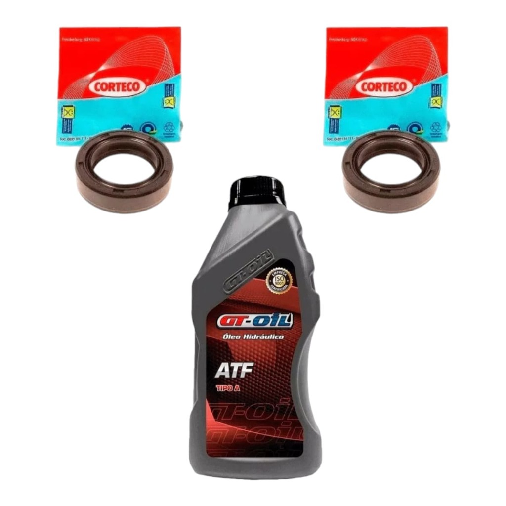 Par Retentor Bengala Cg150 Start Fan Titan lead cbx 200 + Oleo Atf
