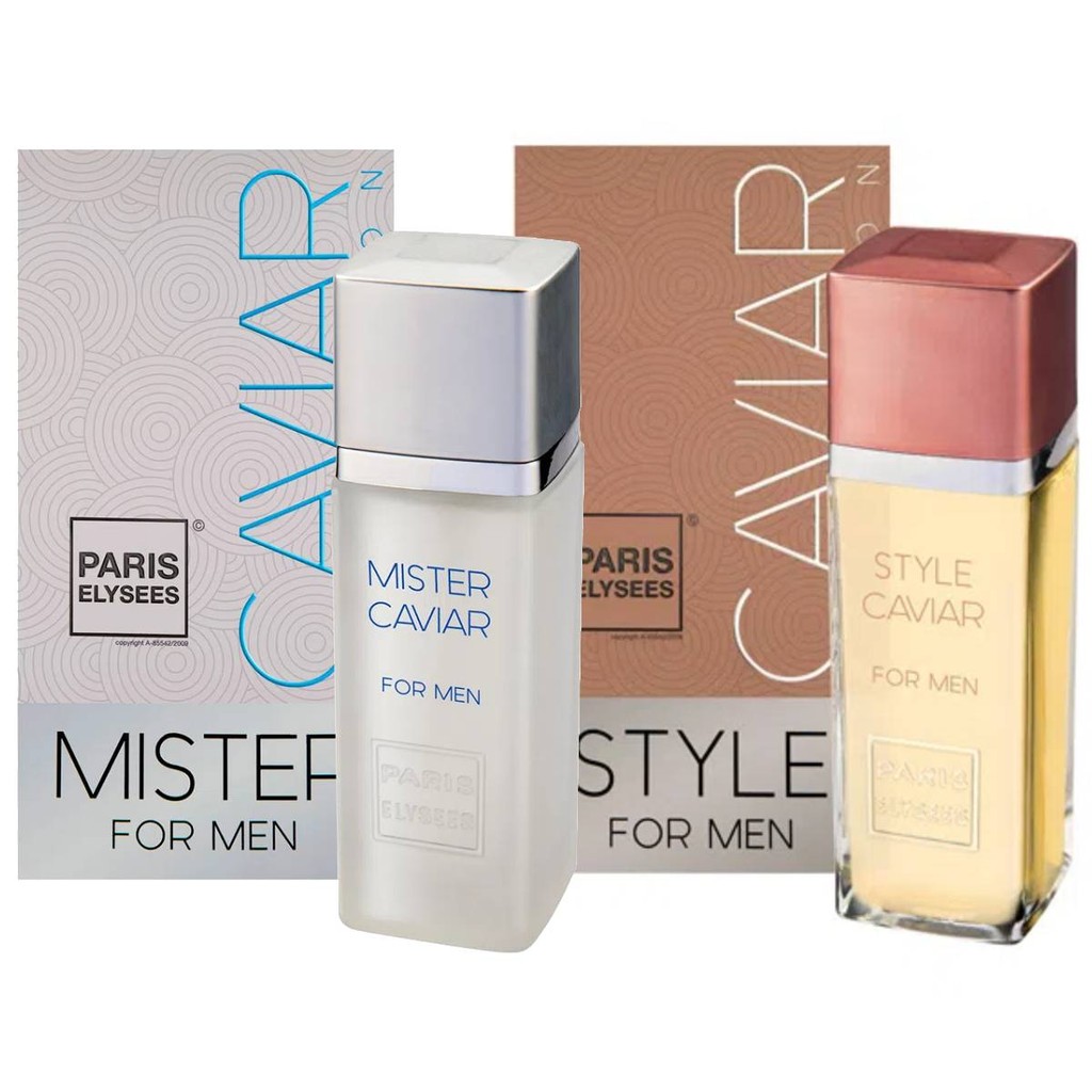 Kit Style Caviar e Mister Caviar - Paris Elysees