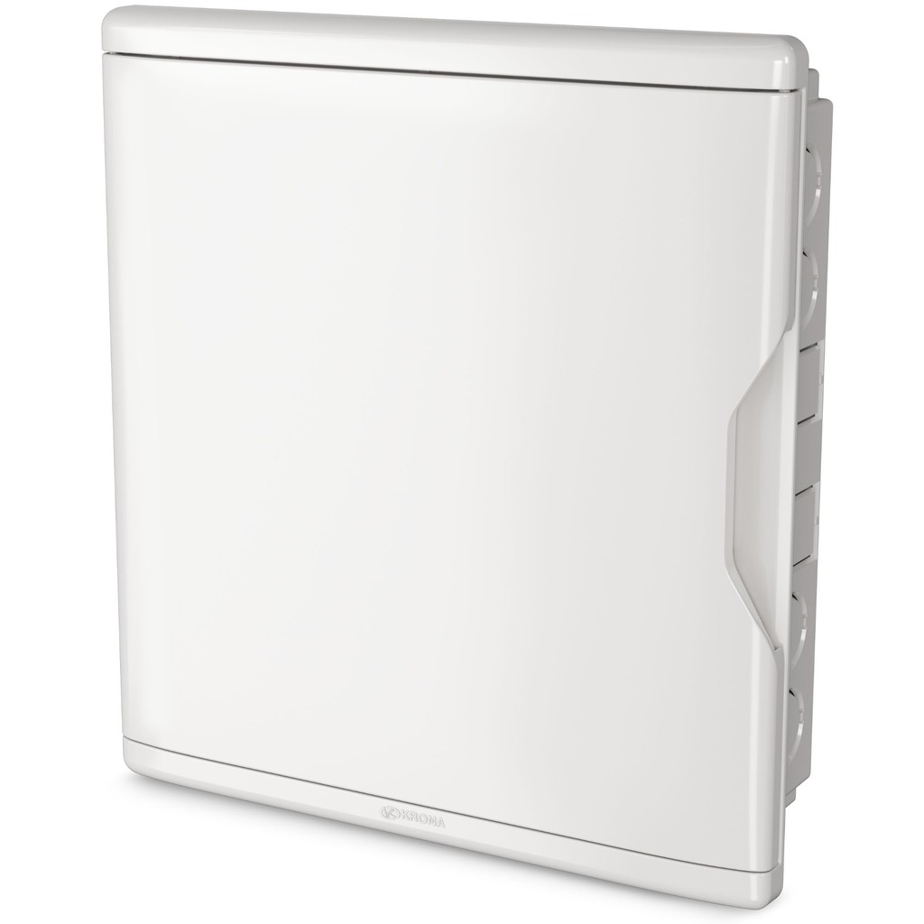 QUADRO DISTRIBUIÇÃO EMBUTIR 24D/18N BRANCO SEM BARRAMENTO KRONA