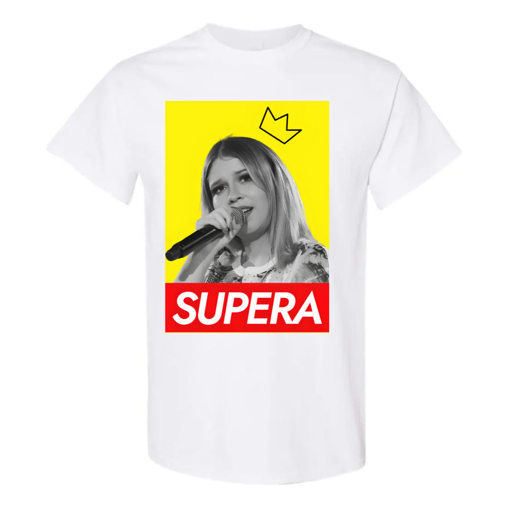 Camiseta-unissex- Infantil-adulto Pluss Marília Mendonça