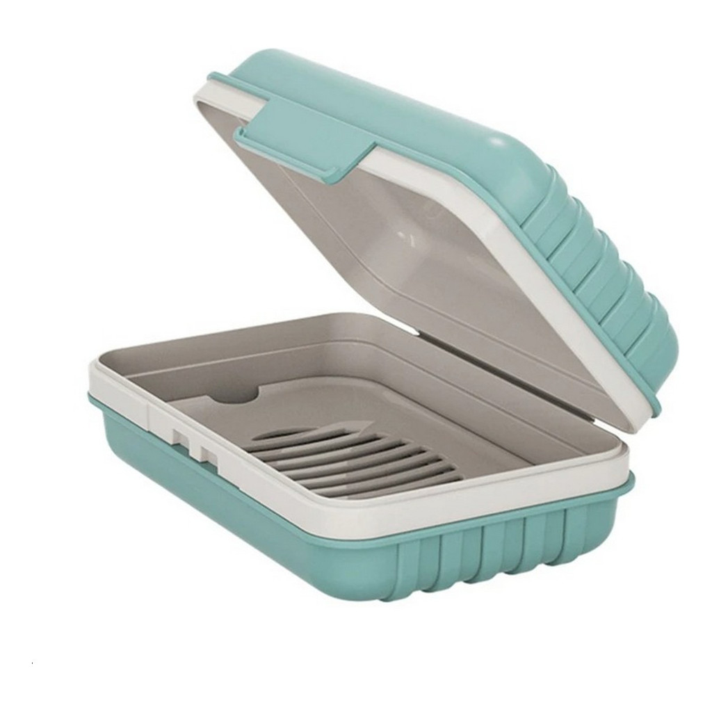 Saboneteira Viagem Porta Sabão 2 Em 1 Anti Vazamento Zenlart em Oferta na Shopee