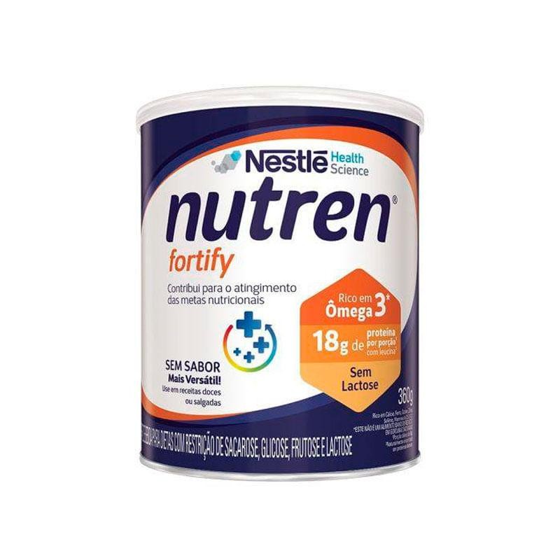 Complemento Alimentar Nutren Fortify Sem Sabor 360g em Oferta na Shopee