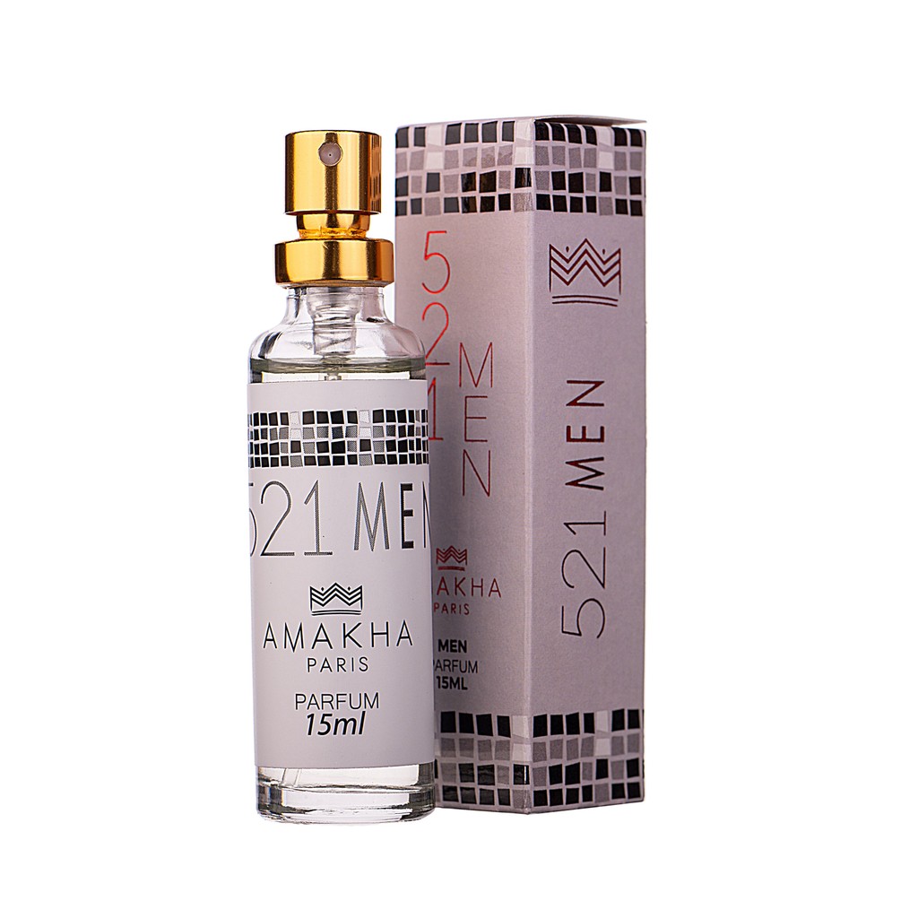 Deo Colônia Masculino 521 Men 15ml - Amakha Paris