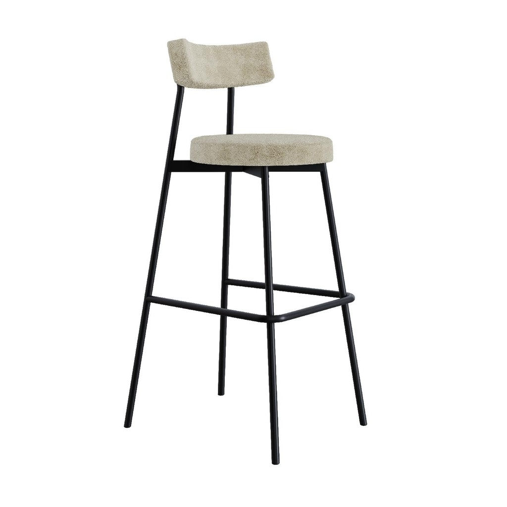 Banqueta Alta Stout AE: 100 / AA: 75cm Boucle