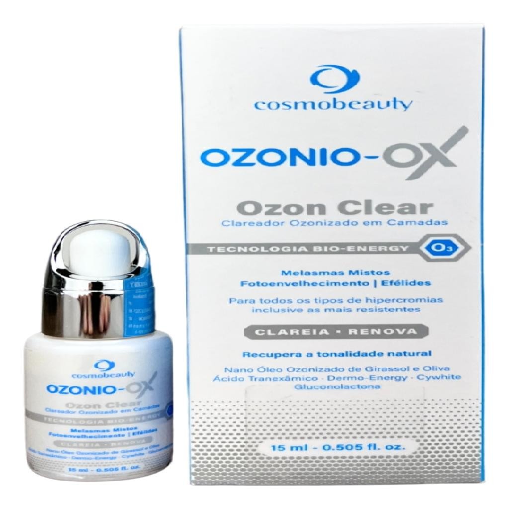 Ozon Clear Ozonio Ox Clareador Hidratante 15ml Cosmobeauty