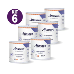 Fita Cirúrgica Micropore Hipoalérgica Discreta Branca Missner 5cmX10m - 6 Unidades