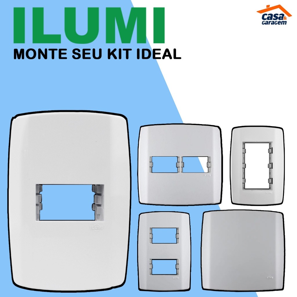 Modelos de Placas/Espelhos Linha Slim - Ilumi em Oferta na Shopee