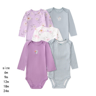 Roupas De Bebê Menina Bodysuit Bebecarters Kit 5SEU