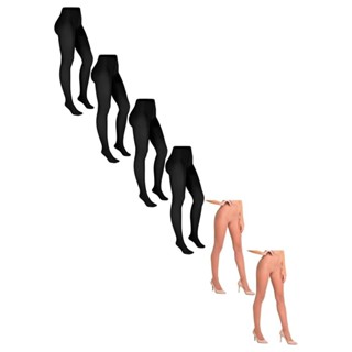 Kit com 6 Meias Calças Fio 20 Europeu Trifil 6308 1xg Colorido em Oferta na Shopee