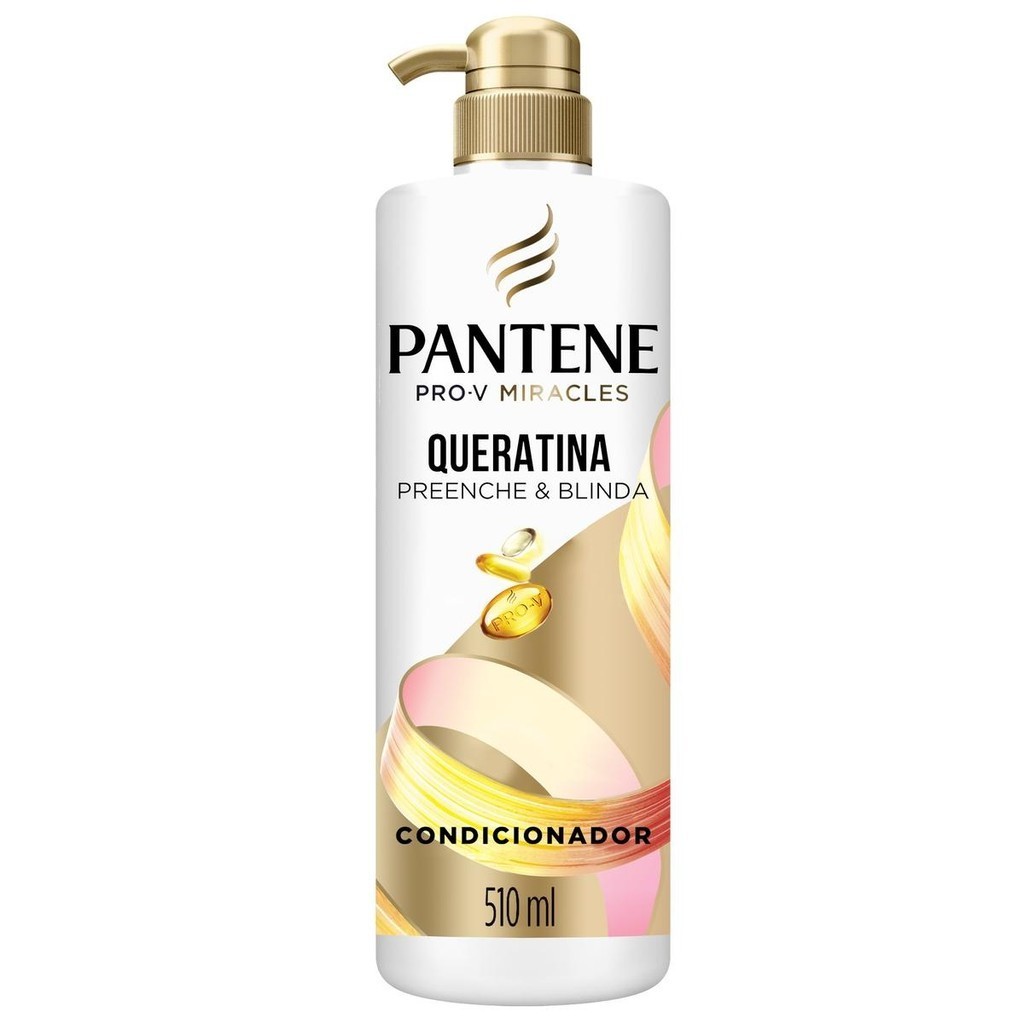 Condicionador Pantene Queratina 510ml em Oferta na Shopee