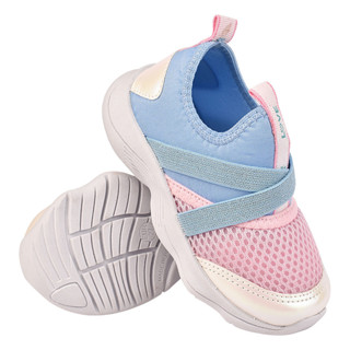 Tênis calce fácil infantil menina elástico em Oferta na Shopee