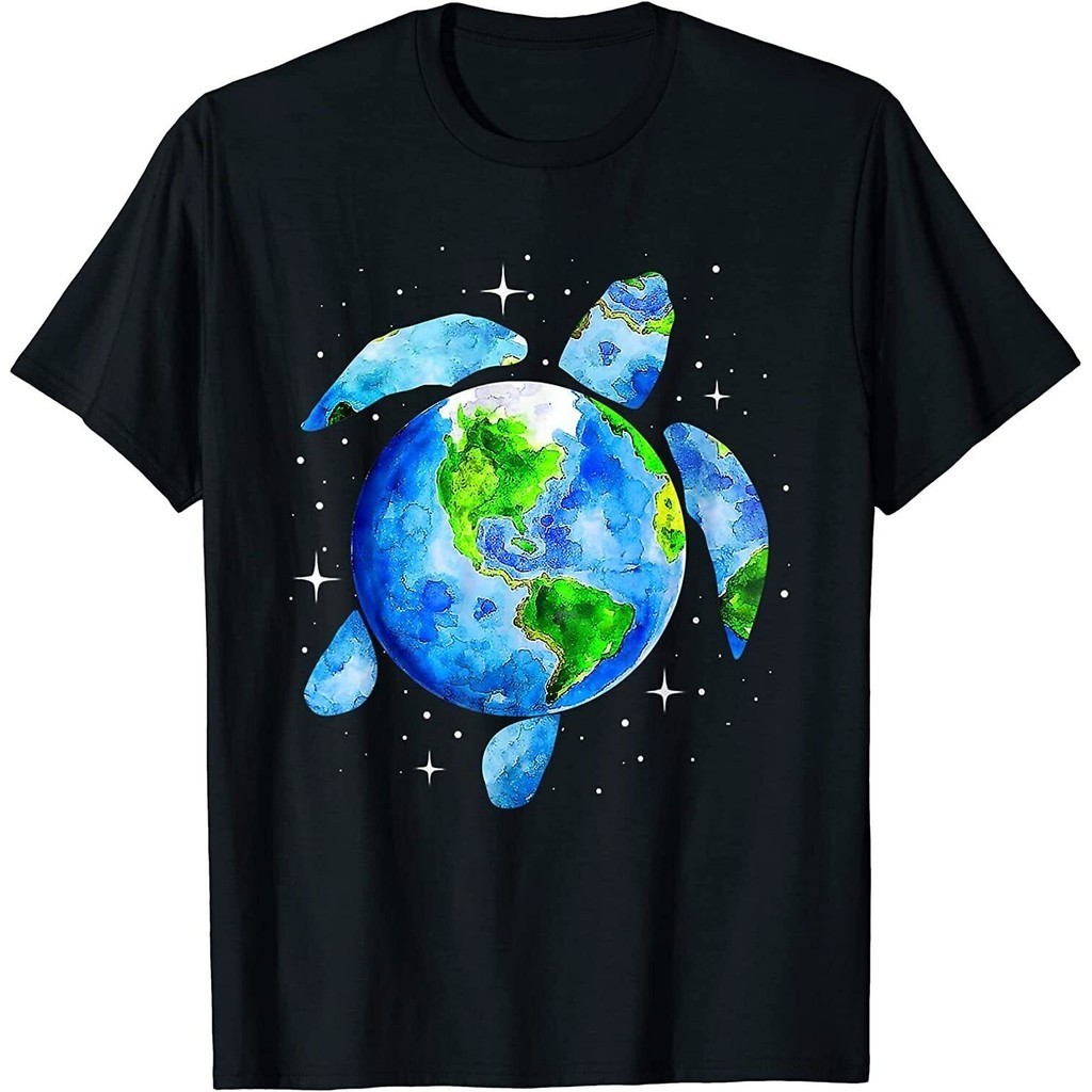 Camiseta Artística Do Dia Da Terra 2023 Restaurar Salve O Planeta Tartaruga Marinha