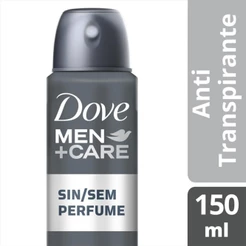 Desodorante Aerosol Dove Men Care Sem Perfume 150ml