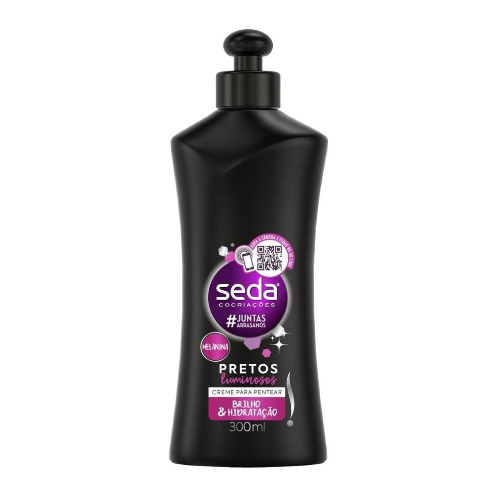 Creme para Pentear Seda Cocriacoes Preto Luminosos 300ml