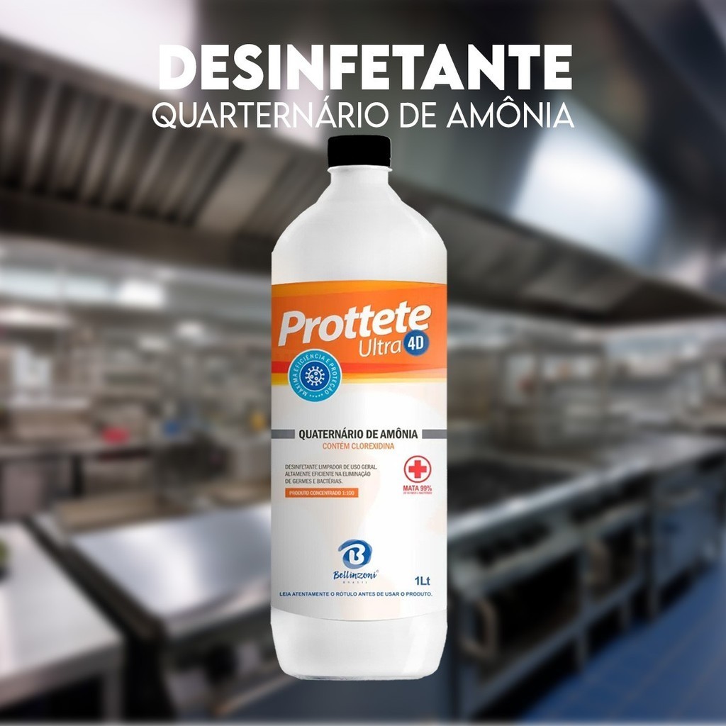 Prottete Ultra 4-d Quaternário De Amônia 1l Bellinzoni - lavanda e floral