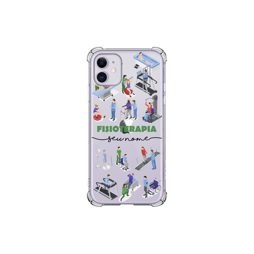Capa Capinha de Celular Personalizada Fisioterapia