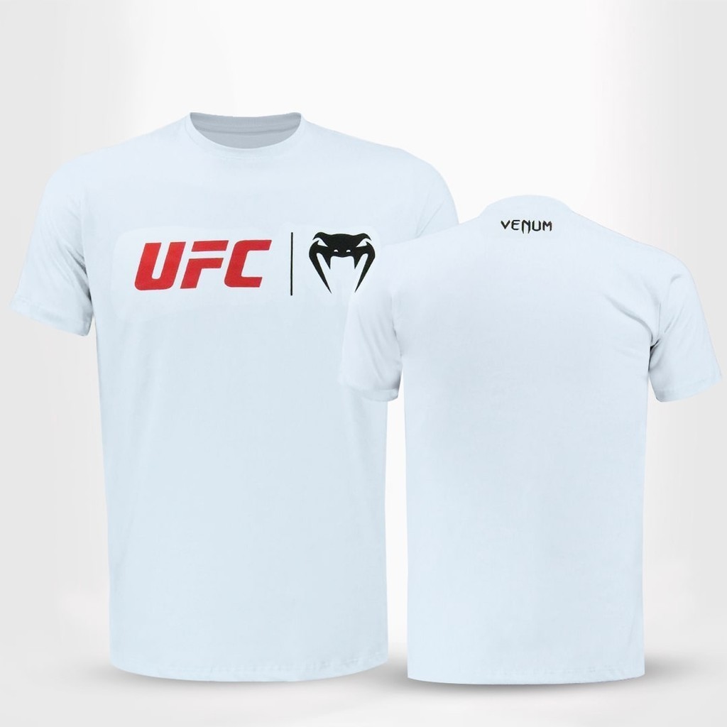 Camiseta UFC Venum Classic - Branco em Oferta na Shopee