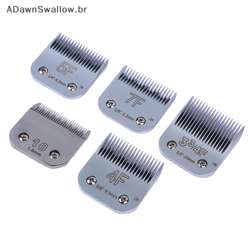 ADS 4F 5F 7F Pet Blade A5 Cabe Na Maioria Dos Cortadores De Animais De Estimação Lâmina De Cerâmica BR — imagem 2 de 2