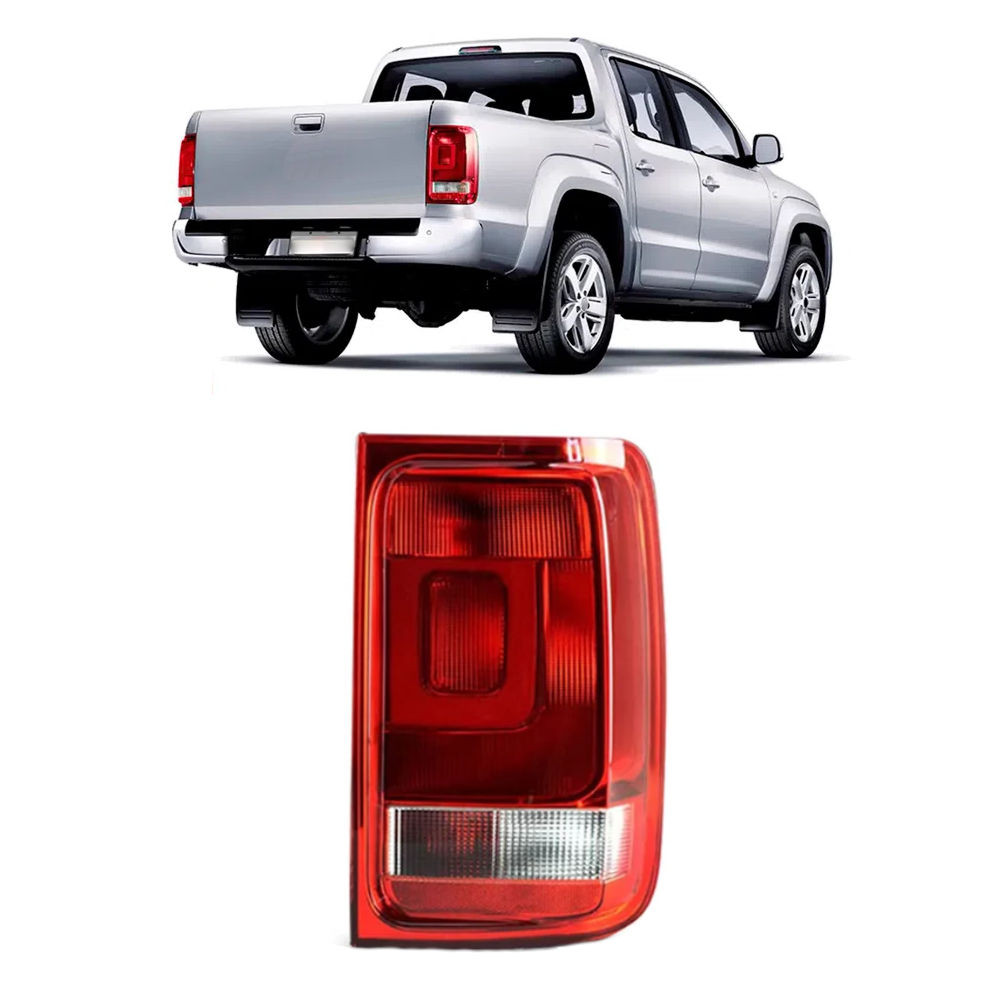 LANTERNA TRASEIRA AMAROK COM LUZ DE NEBLINA 2010 A 2016