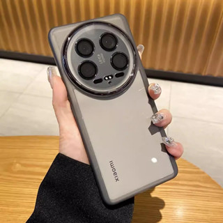 Para Xiaomi 14 Ultra 13 13T 12 12T 11 Lite 9 9T 10 11T Pro Matte Clear Shockproof Case Com Tampa Protetora Da Lente Câmera Capa À Prova De Choque em Oferta na Shopee