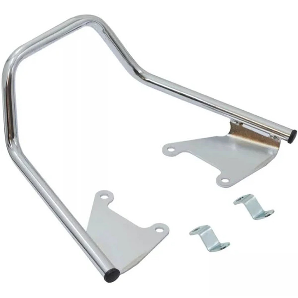 Alça Traseira Cromada Super Alta Honda Cg Titan 160 2016 2017 2018 2019 2020 2021 22 a 2024 Start Com Parafusos em Oferta na Shopee