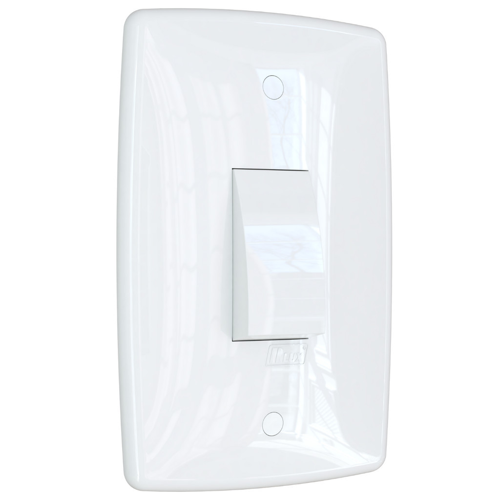 Interruptor de Luz Intermediário Four Way Branco Finesse+ B.lux