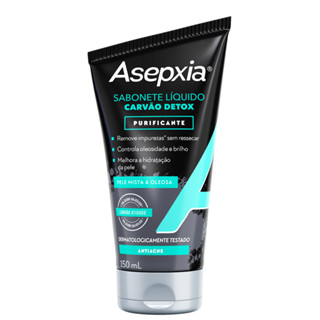 Asepxia Sabonete Liquido Detox 150ml em Oferta na Shopee
