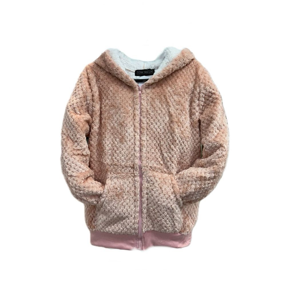 JAQUETA CASACO FEMININO PELINHO DENTRO DE ZIPER CAPUZ NO2325 em Oferta na Shopee