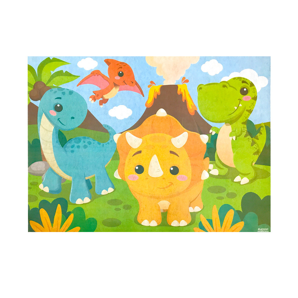 Painel Decoração Dino Baby TNT GG  festa Aniversário 1,40 mais completo em Oferta na Shopee