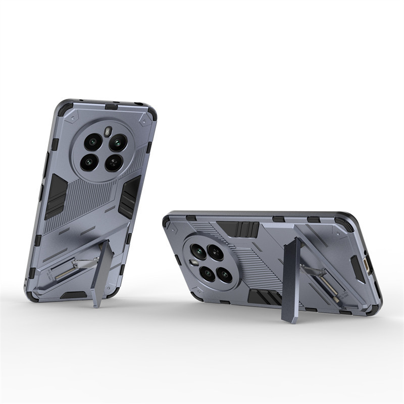 Capa Protetora De Pára-Choques Estilo Punk Para Telefone Realme 12 12x 11 10 9i 9 8 Pro Plus Sílica gel À Prova De Choqu