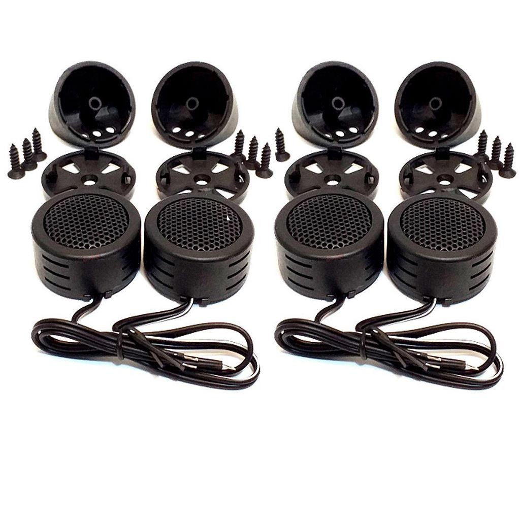 Kit 4 Mini Tweeter Alta Frequencia 600w Painel Porta Coluna