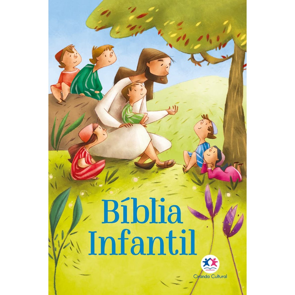 Bíblia Infantil Ilustrada | Capa Dura | Almofadada em Oferta na Shopee