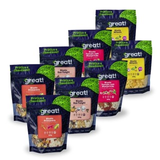 Kit 8 Risotos Naturais 200g Tomate e Manjericao Milanes Due Funghi e Primavera Sem Gluten e Lactose em Oferta na Shopee