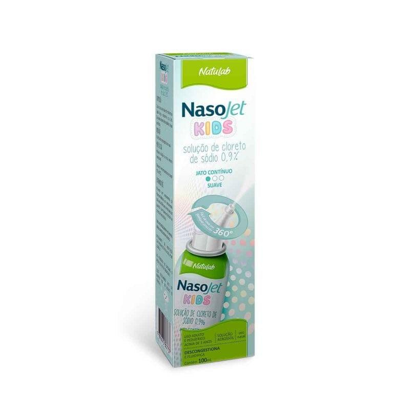 Descongestionante Nasal Nasojet Kids Aerosol 9mg/ml 100ml - Health