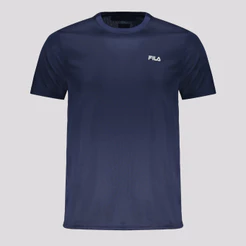 Camiseta Fila Myler Logo Marinho