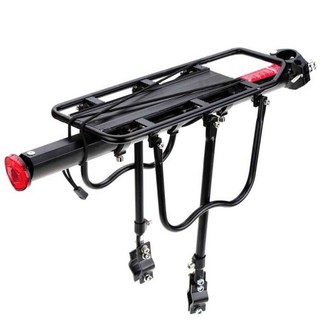 Bagageiro Alforge Traseiro Bike C/ Disco Para 26 Ao 29