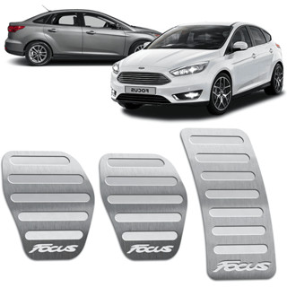 Pedaleira Focus 14/19 Manual Aço Inox - Não fura o pedal em Oferta na Shopee