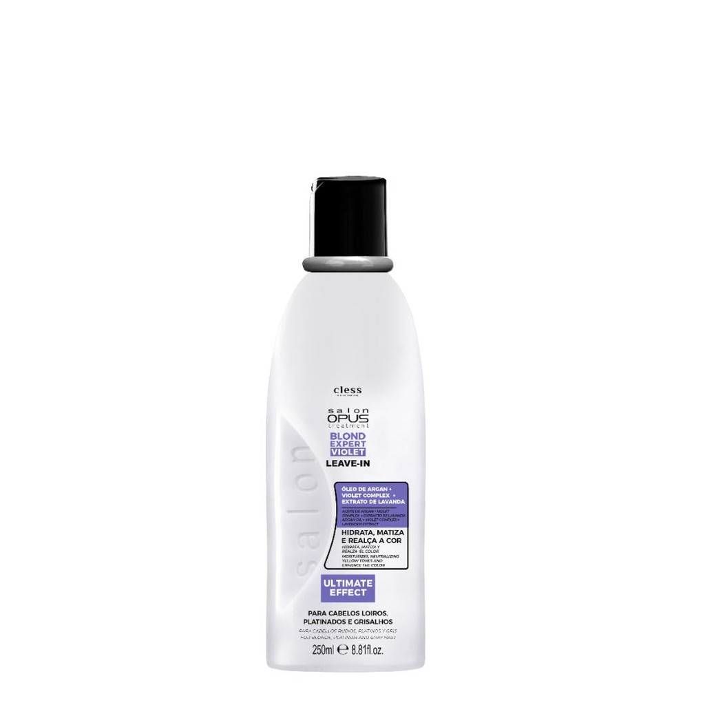 Salon Opus Leave-in Blond Expert Violet 250ml em Oferta na Shopee