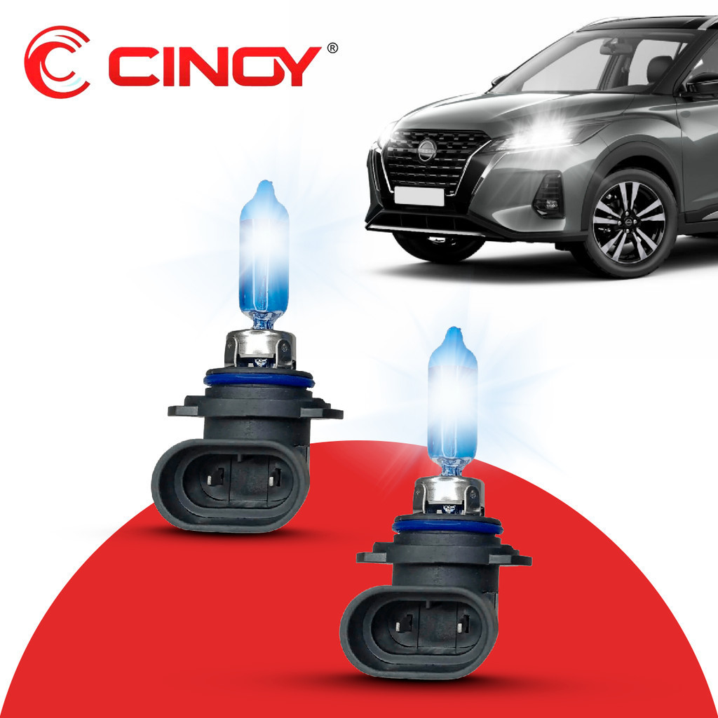 Par Lâmpadas Super Branca Cinoy HB4 8500K Xenon 55W 12V em Oferta na Shopee