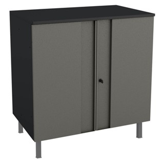 Balcão Multiuso Aço Telasul Multibox Cinza/Preto em Oferta na Shopee